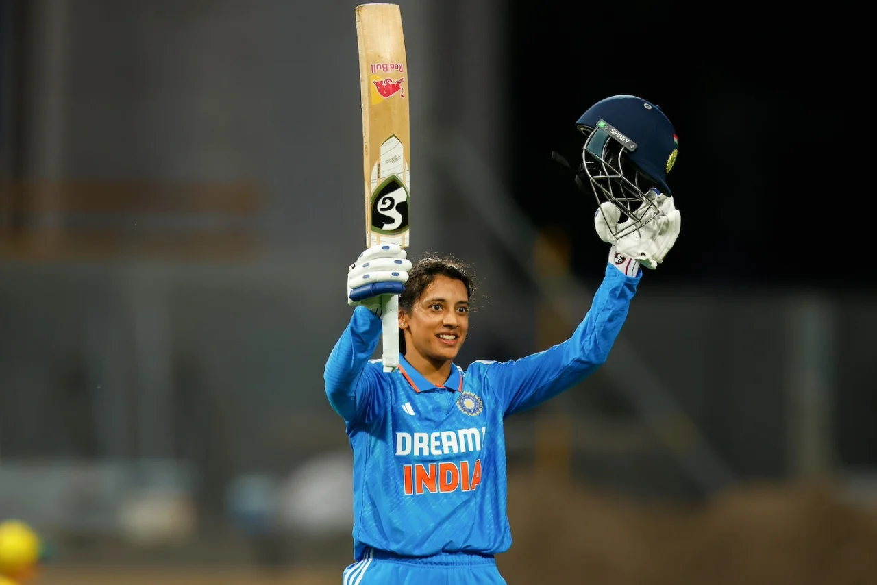 Smriti Mandhana Sets Record with Third Straight Half-Century Against West Indies