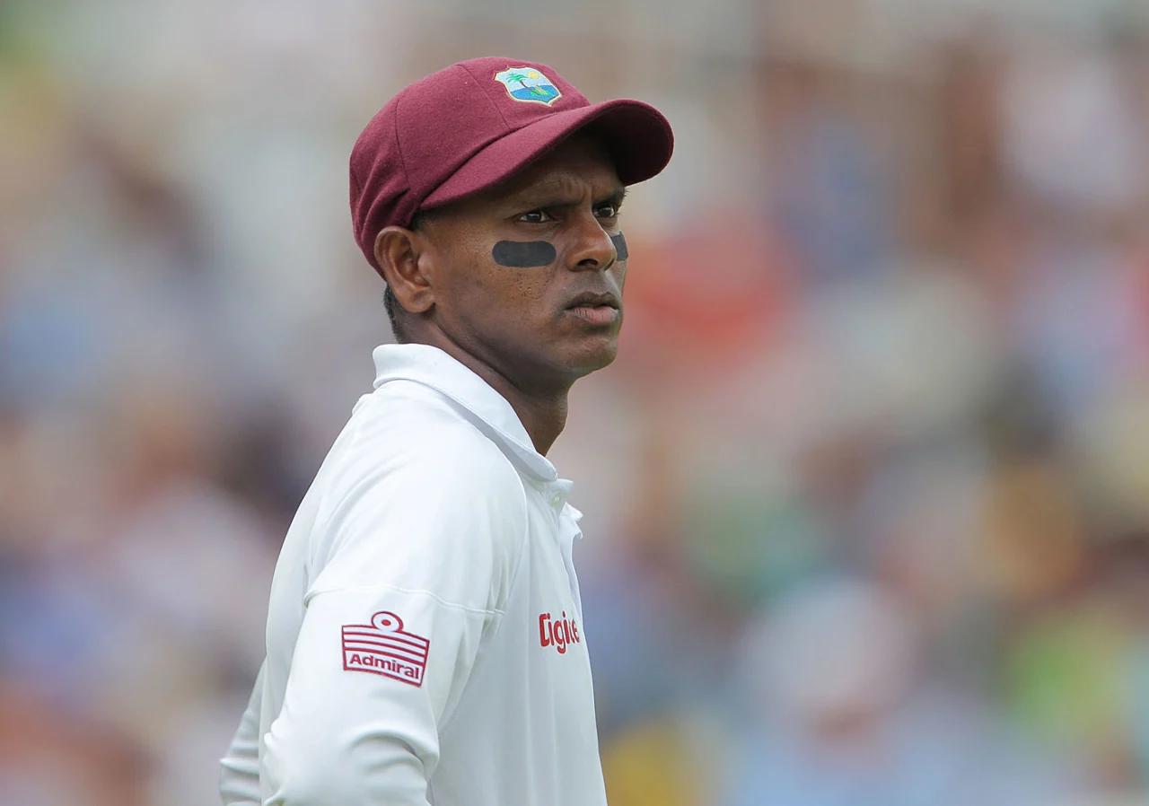 Shivnarine Chanderpaul from the West Indies