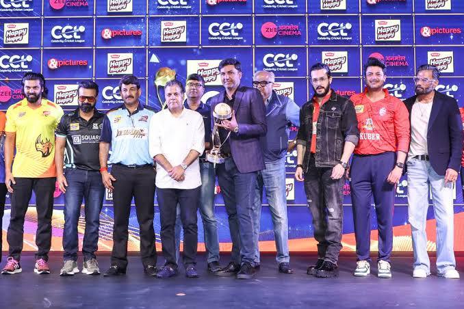 A list of winners of the Celebrity Cricket League