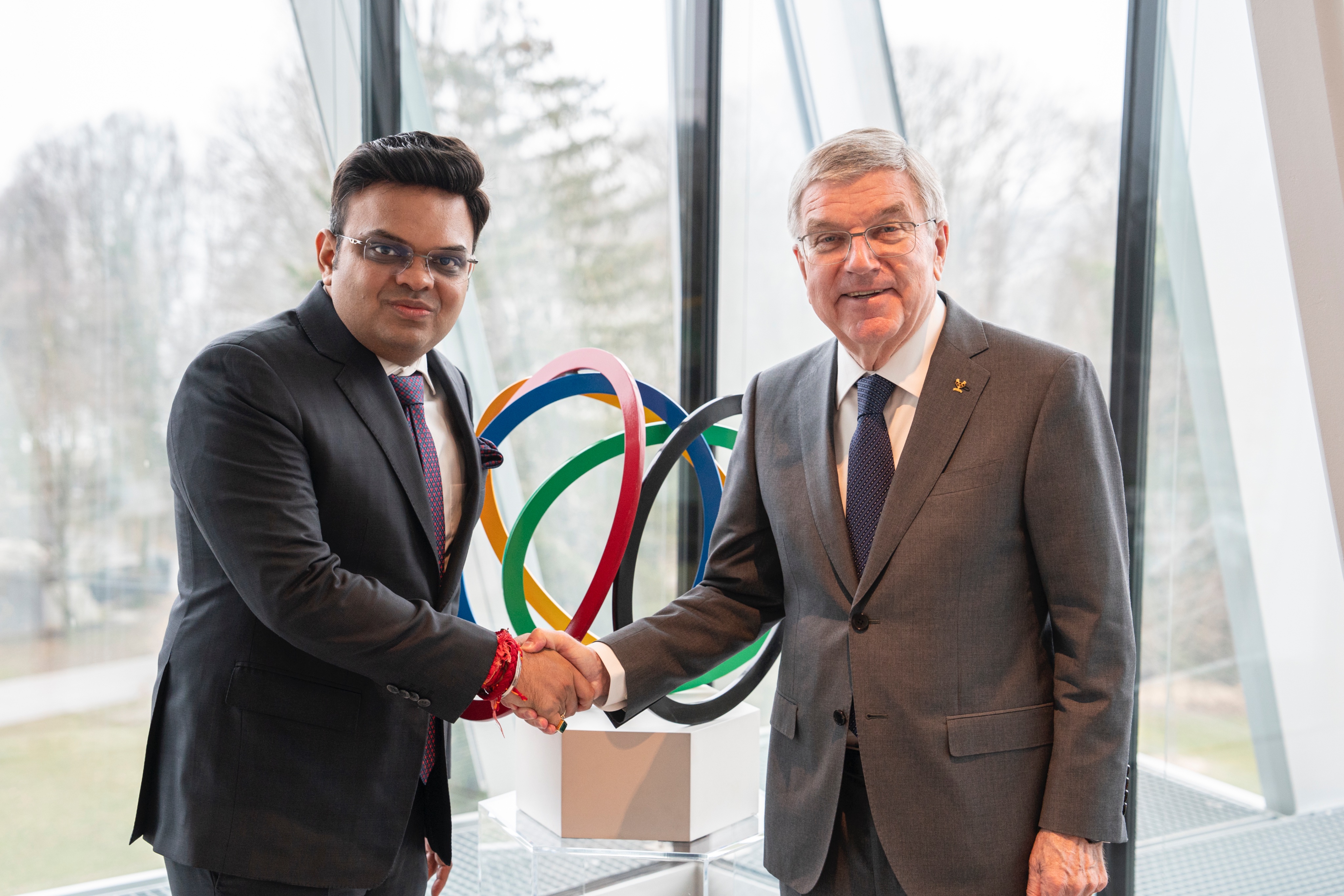 Jay Shah Meets IOC President Thomas Bach to Discuss Cricket’s Return to the Los Angeles 2028 Olympics