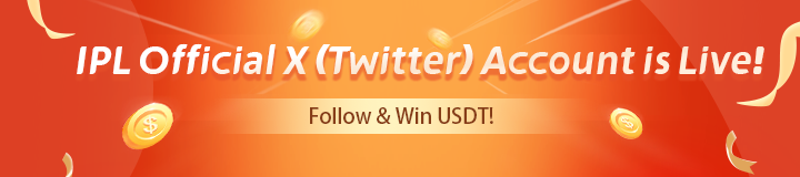 IPL Official X (Twitter) Account is Live! Follow & Win USDT! 