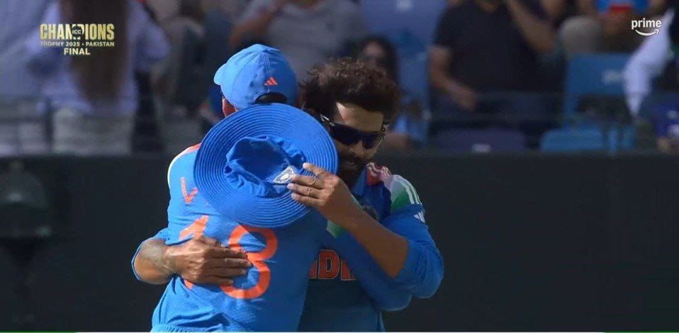 IND vs NZ Final: क्या वनडे क्रिकेट से रिटायरमेंट लेने वाले हैं रविंद्र जडेजा? कोहली ने गले लगाकर दी बधाई