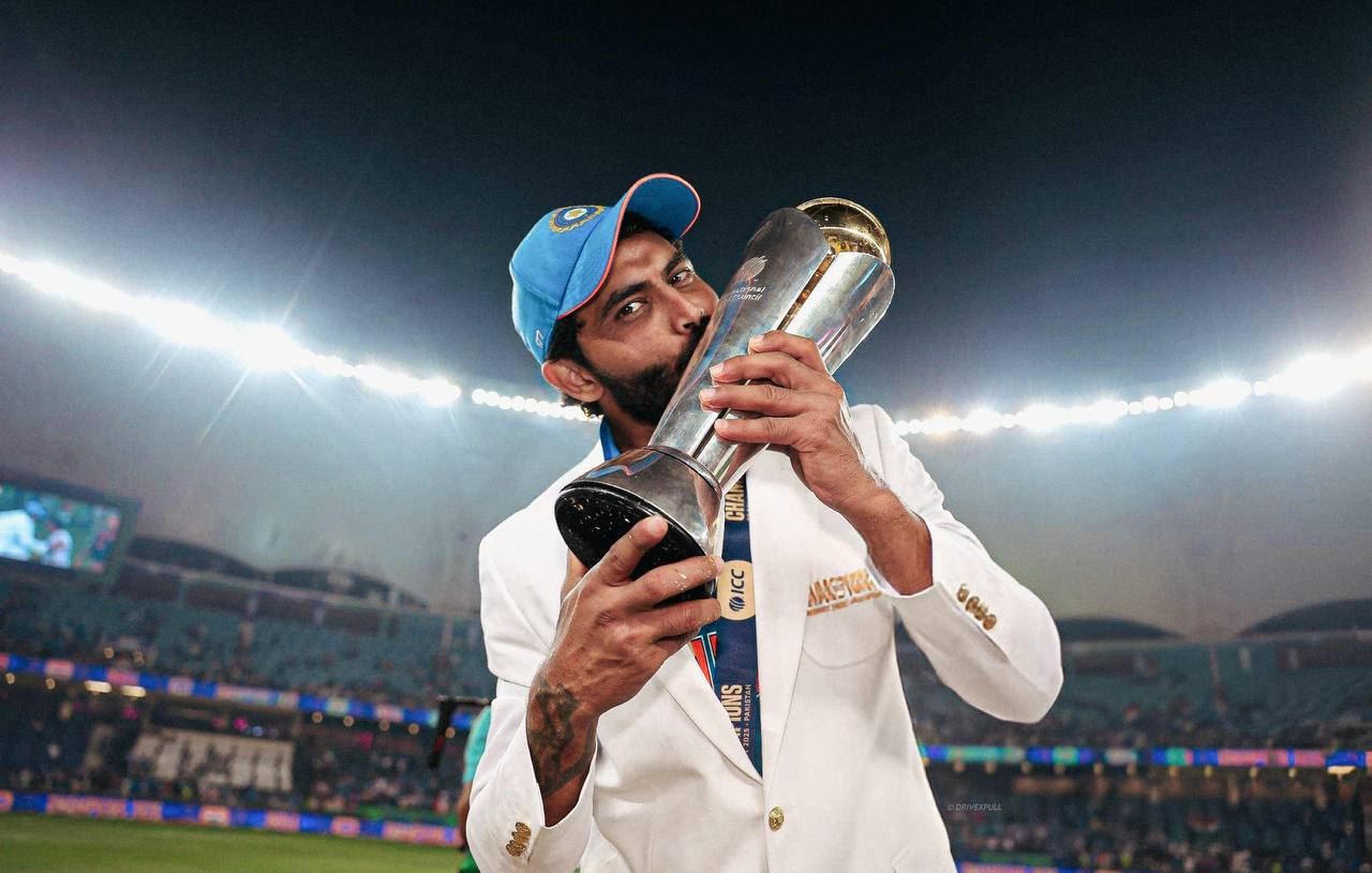 Jadeja Beats Rohit to Win Best Fielder Medal in Champions Trophy 2025 Final