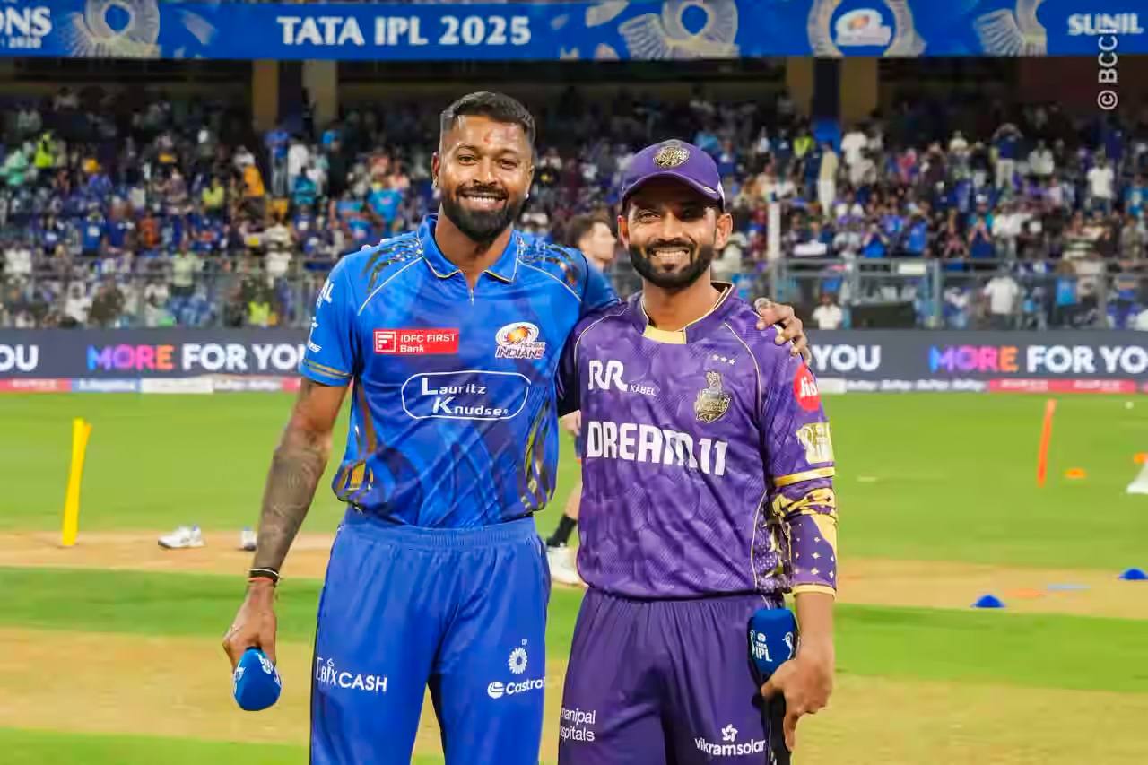 IPL 2025 Points Table: Updated Team Ranking, Standings, and Net Run Rate After MI vs KKR