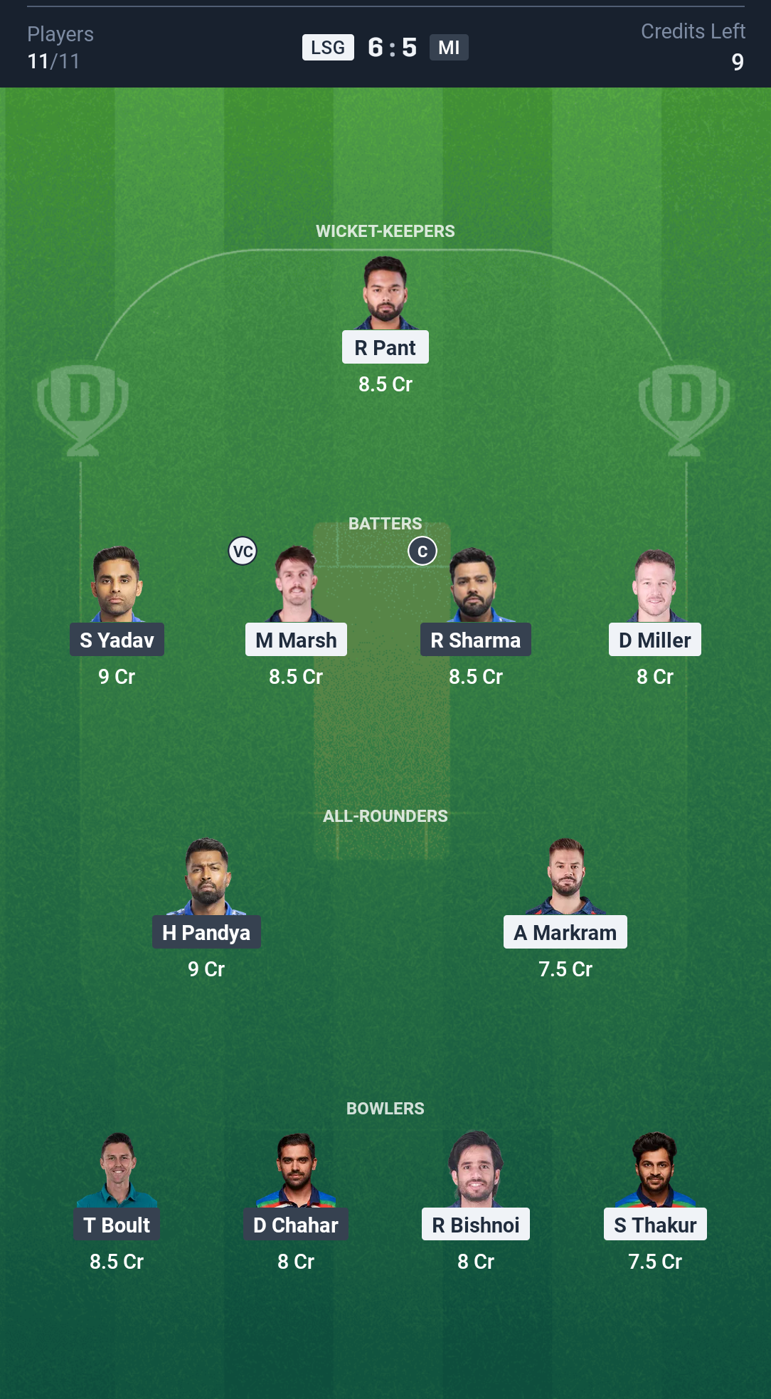 MI vs LSG