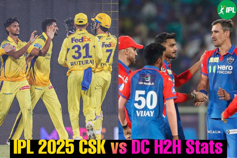 CSK vs DC: हेड-टू-हेड में किसका पलड़ा भारी, चेन्नई सुपर किंग्स या दिल्ली कैपिटल्स कौन किस पर हावी, जानिए आंकड़े