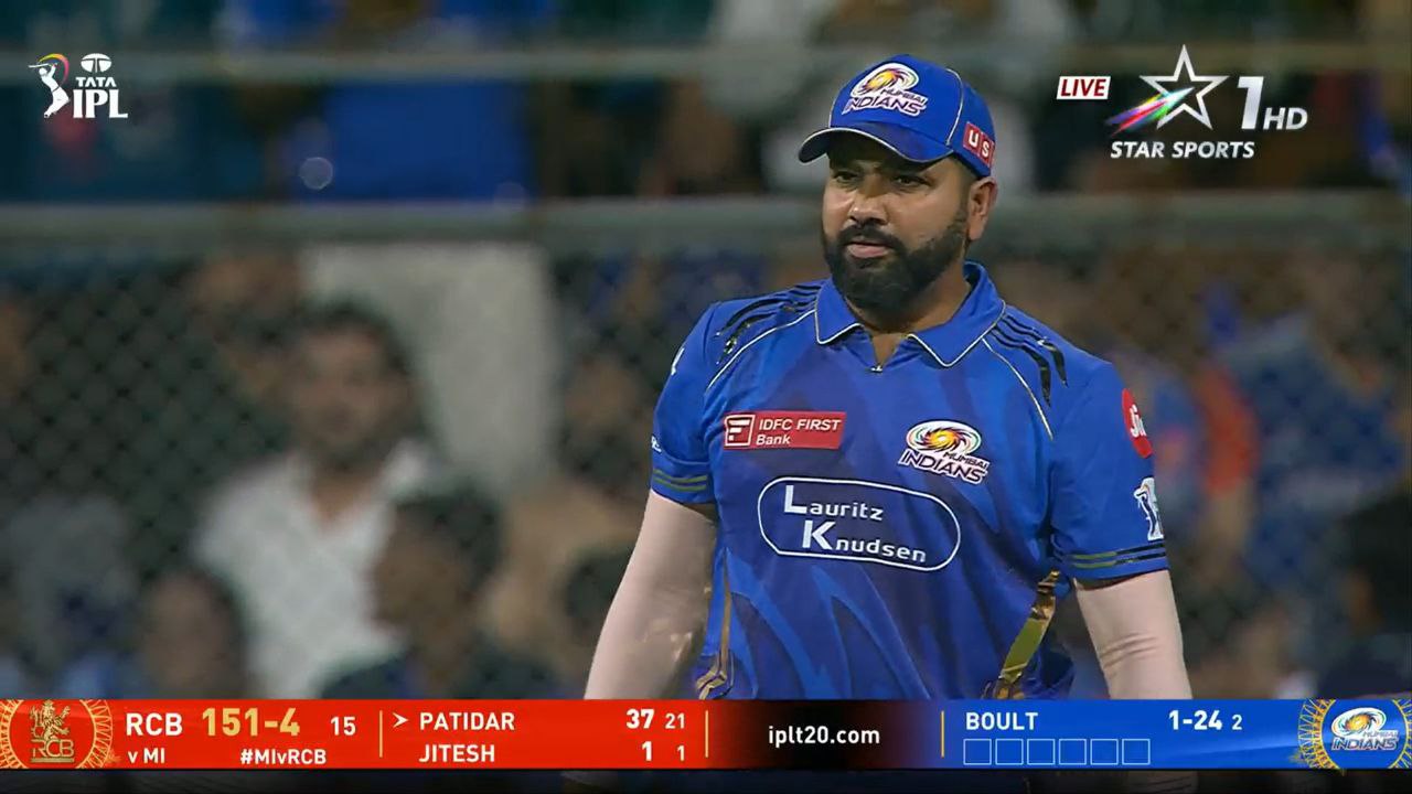 Rohit came as Impact Player