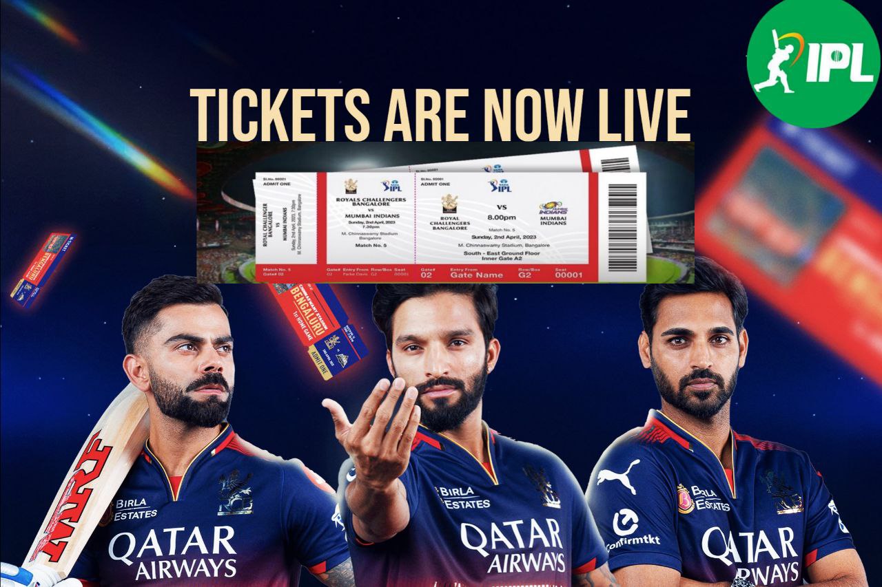 RCB vs PBKS Ticket