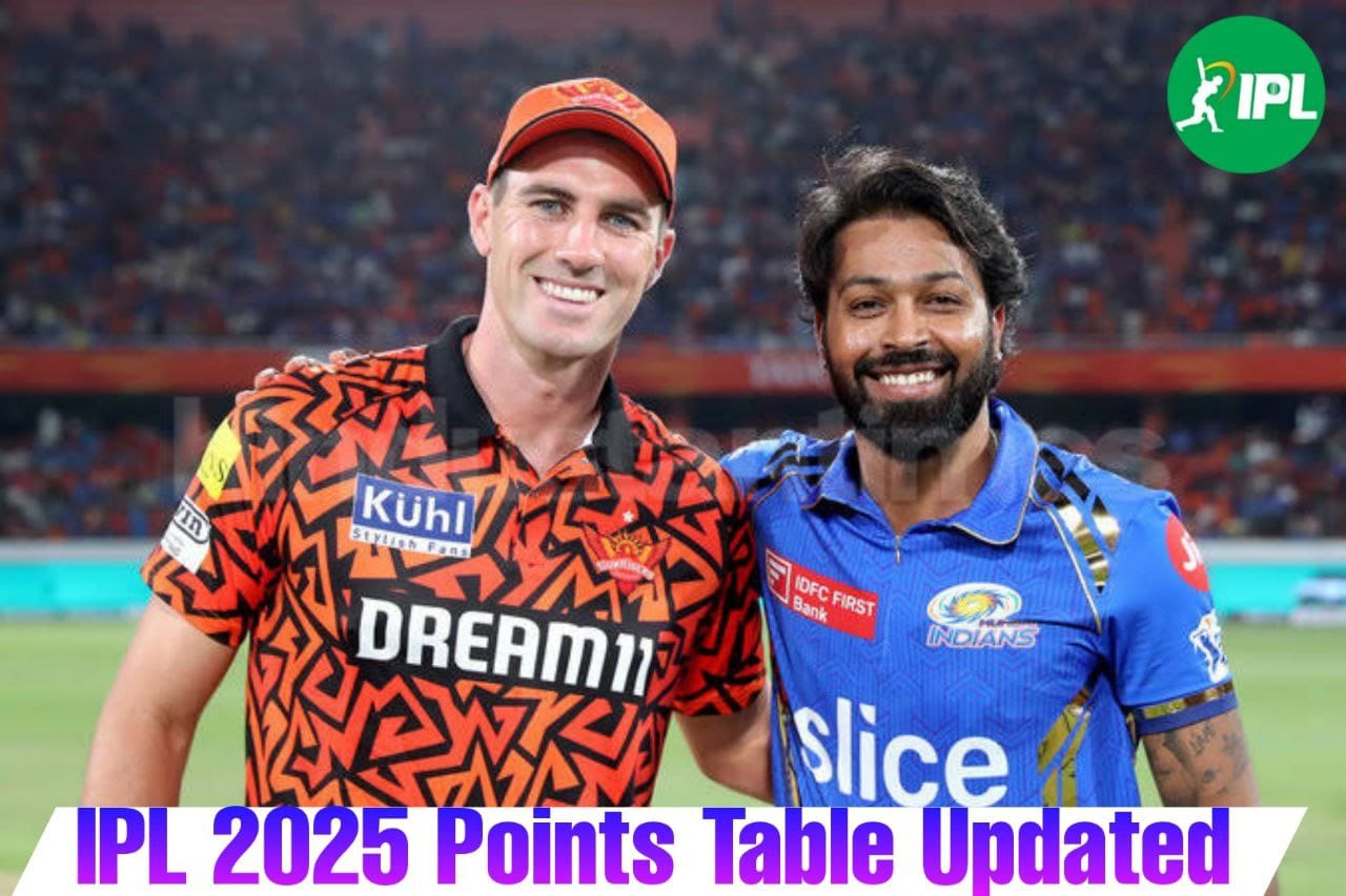 MI vs SRH: लगातार दो जीत के बाद मुंबई इंडियंस ने अंकतालिका में किया बड़ा बदलाव, देखें पूरी 10 टीमों की स्थिति