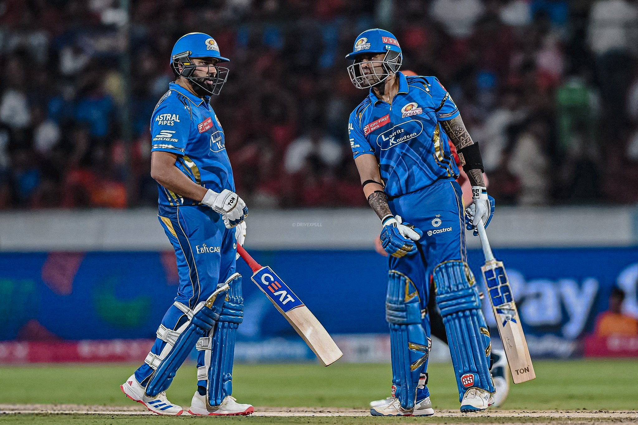 Watch: Suryakumar Yadav Presents Batting Award to Rohit Sharma After Match-Winning Knock vs SRH