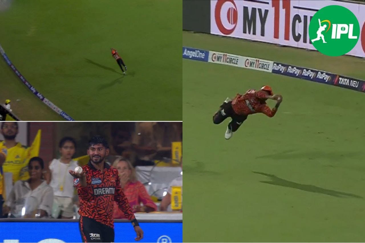 CSK vs SRH: कमिण्डु मेंडिस ने पकड़ा आईपीएल का हैरतअंगेज कैच, देखें वीडियो