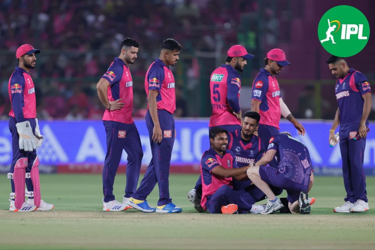 IPL 2025: मुम्बई के खिलाफ मुकाबले से पहले राजस्थान रॉयल्स की टीम को लगा बड़ा झटका, स्टार खिलाड़ी हुआ आईपीएल से बाहर
