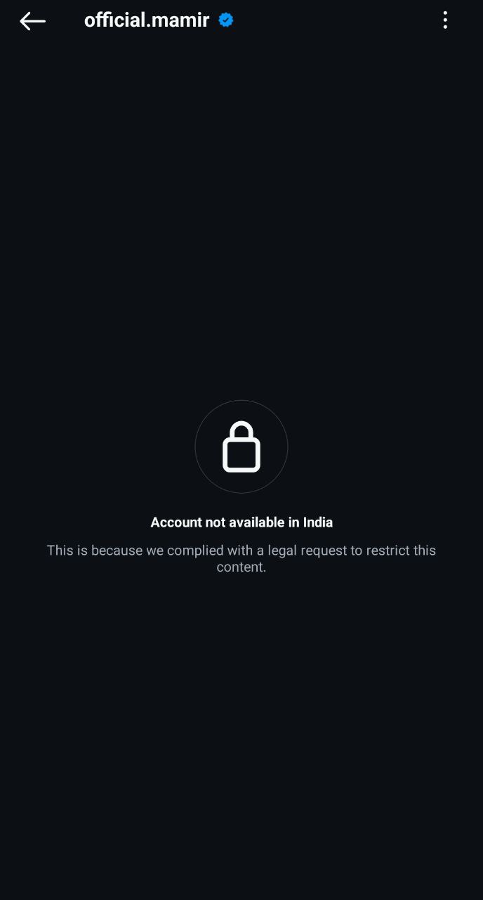Pakistan Cricketers Accounts Blocked in India