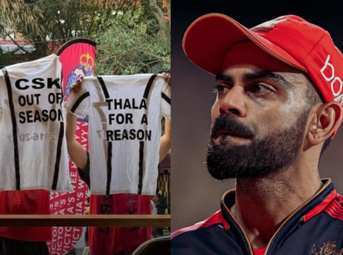 IPL 2025: RCB Fans Create Nostalgic Stir with 'Jail Jersey' Ahead of CSK Clash at Chinnaswamy Stadium