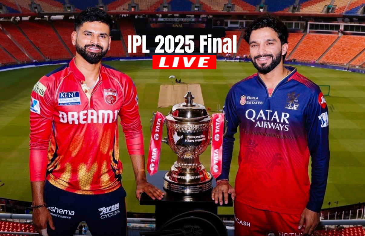 RCB vs PBKS IPL 2025 Final LIVE: History Made! RCB Claim First IPL Crown After Final-Over Drama