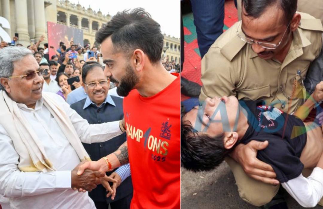 Chinnaswamy Stadium Stampede: 11 Dead, 47 Injured as 2–3 Lakh Fans Overcrowd RCB Victory Parade