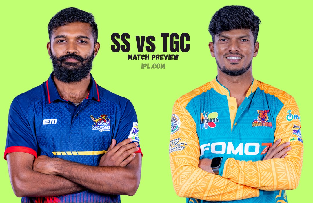 TNPL 2025: SS vs TGC Match Preview – Probable XI, Head-to-Head, Pitch & Weather Report