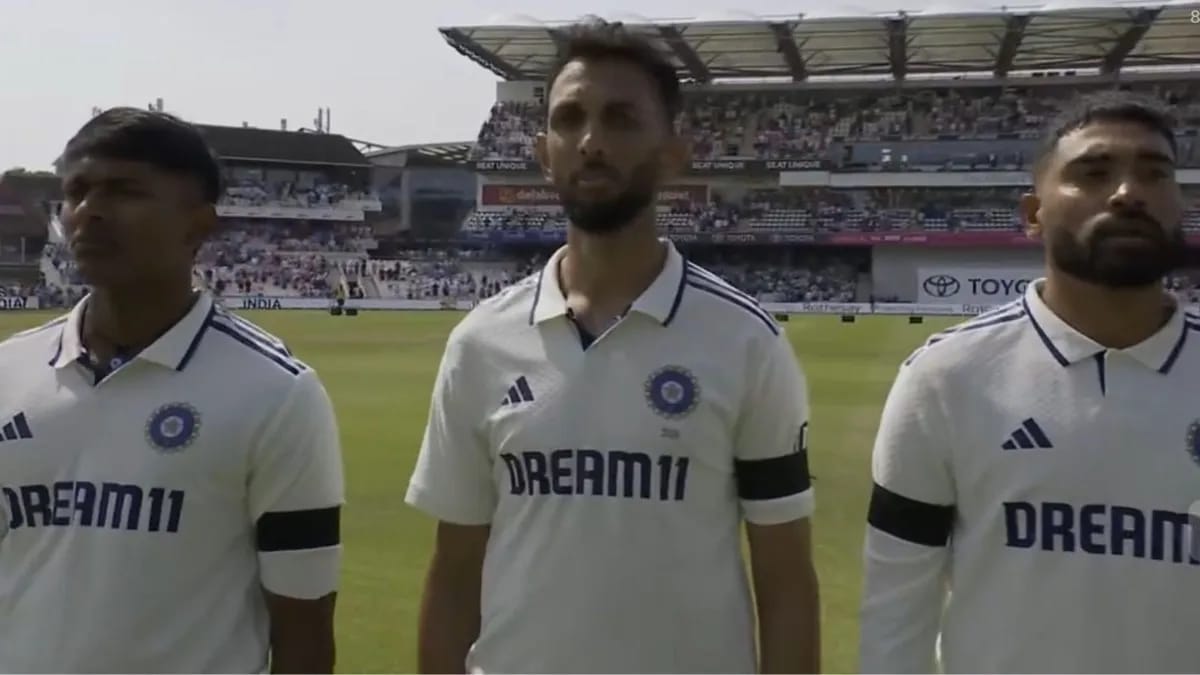IND vs ENG : पहले टेस्ट मैच के दौरान भारत और इंग्लैंड के खिलाड़ियों ने क्यों बांधी काली पट्टी? जाने बड़ी वजह