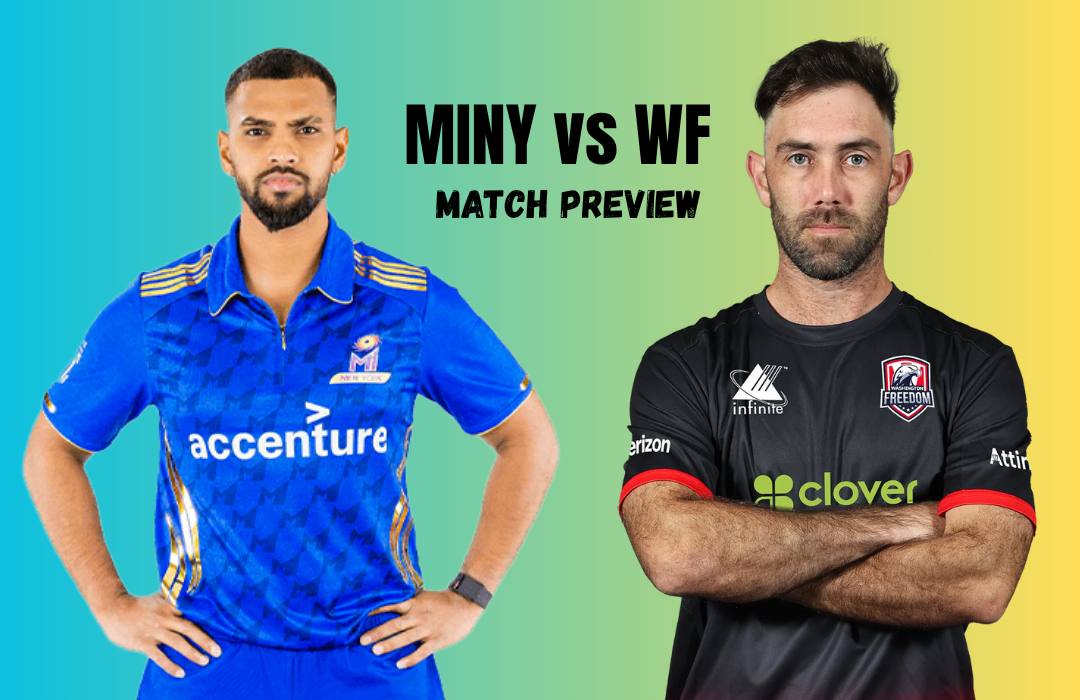 MLC 2025: MI New York vs Washington Freedom – Match Preview – Probable XI, Head-to-Head, Pitch & Weather Report | MINY vs WAF