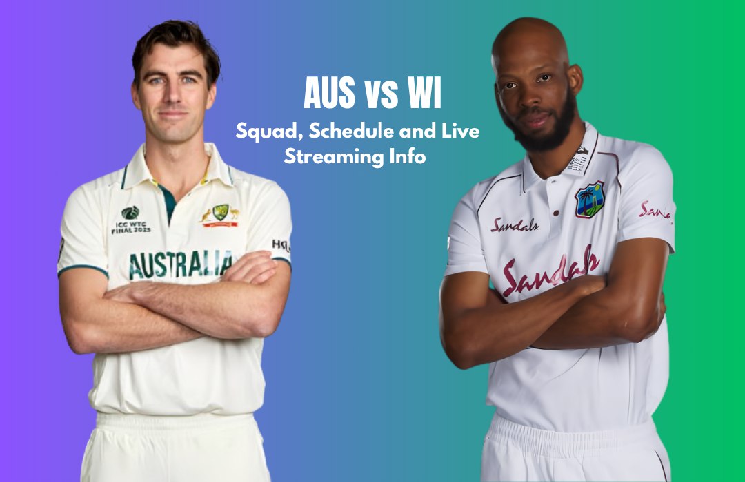 West Indies vs Australia Test Series 2025: Full Schedule, Squads and Where to Watch