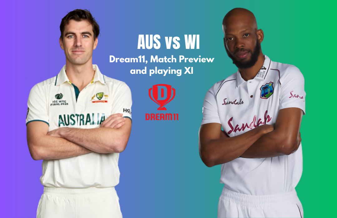 West Indies vs Australia First Test: Match Details, Dream11 Predictions and Playing XI | WI vs AUS