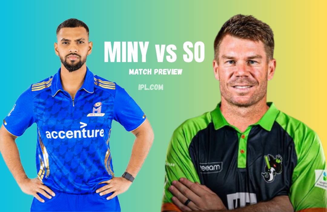 MLC 2025: Seattle Orcas vs MI New York – Match Preview – Probable XI, Head-to-Head, Pitch & Weather Report | SOR vs MINY