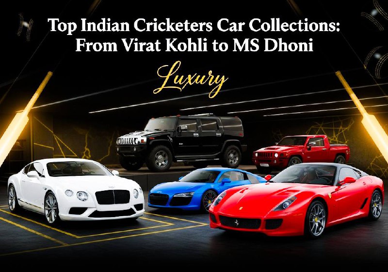 Top Indian Cricketers Car Collections: From Virat Kohli to MS Dhoni