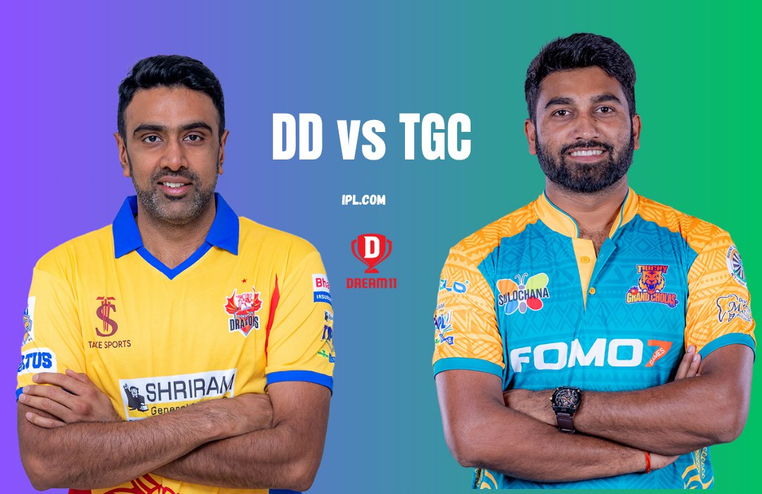 TNPL 2025: Dindigul Dragons vs Trichy Grand Cholas Match Details, Dream11 Predictions and Playing XI | DD vs TGC