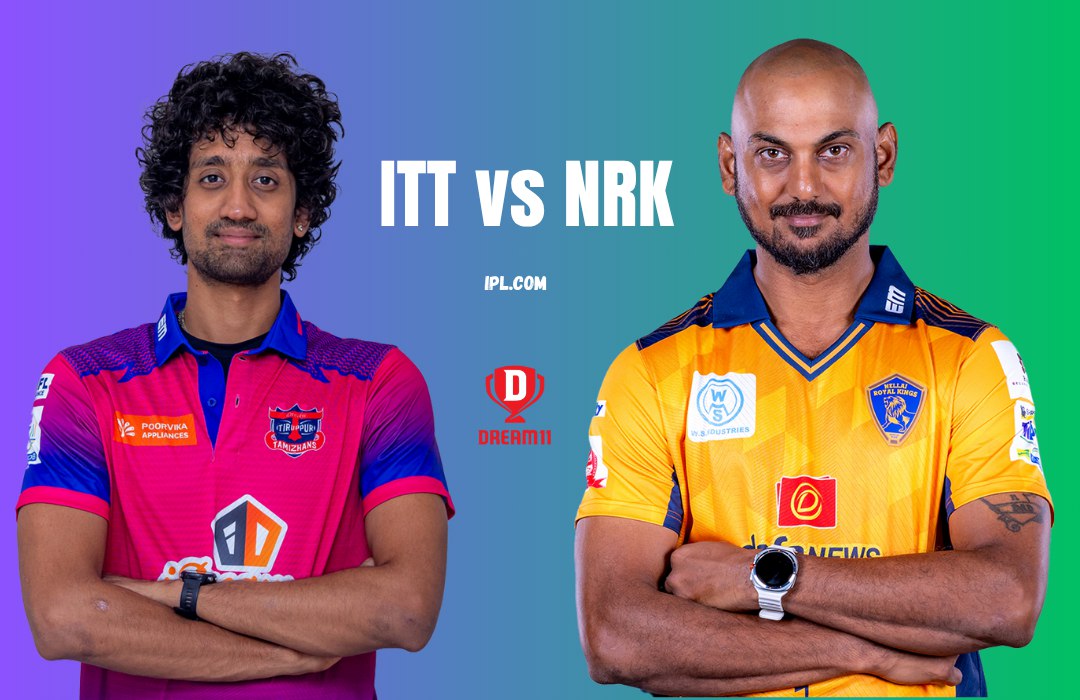 TNPL 2025: Idream Tiruppur Tamizhans vs Nellai Royal Kings Match Details, Dream11 Predictions and Playing XI | ITT vs NRK