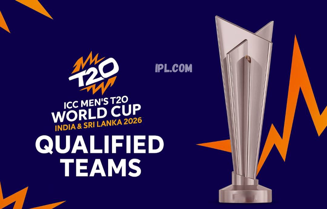Men’s T20 World Cup 2026: Qualified Teams, Remaining Spots & What’s Next