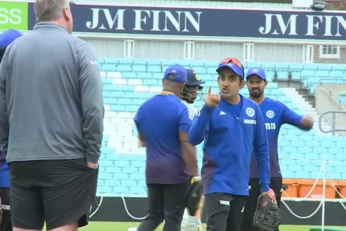 Gautam Gambhir and Lee Fortis Clash: Oval Pitch Controversy Heats Up