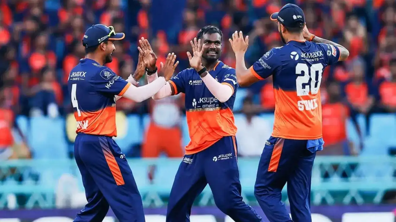 UP T20 League 2025 Winner: Kashi Rudras Lift the Trophy, Rinku Singh’s Team Falls Short in Final
