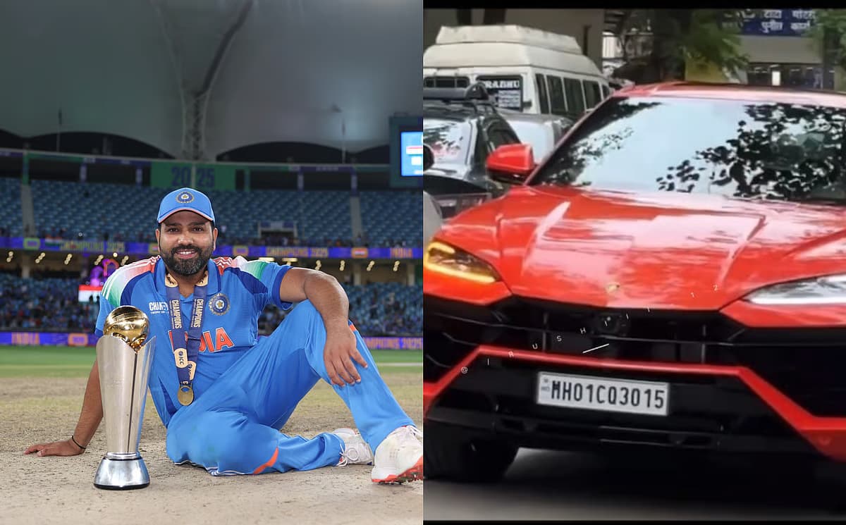 Rohit Sharma Practices Ahead of Australia Tour: Sweep Shot Accident Damages Lamborghini: WATCH