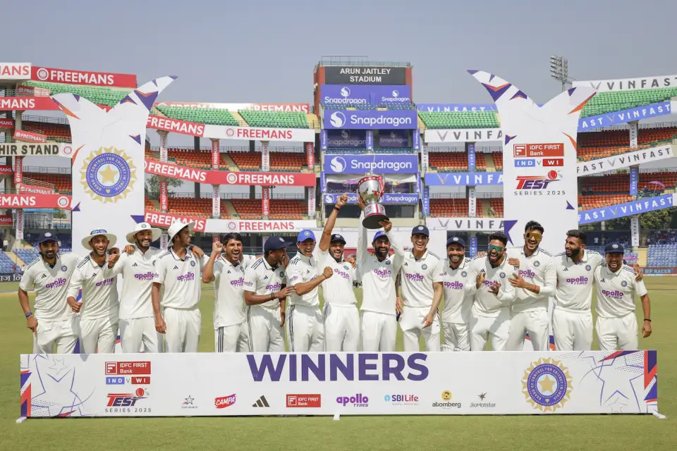 IND vs WI: Team India Clean Sweeps West Indies 2-0, Birthday Gift for Gautam Gambhir with Easy Delhi Test Win
