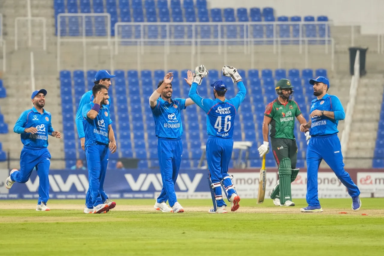 Afghanistan Crush Bangladesh by 200 Runs to Complete 3-0 ODI Series Sweep