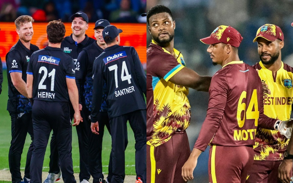 WI vs NZ 4th T20 2025: न्यूजीलैंड बनाम वेस्टइंडीज मैच कहां देखें, हेड-टू-हेड और प्लेइंग इलेवन
