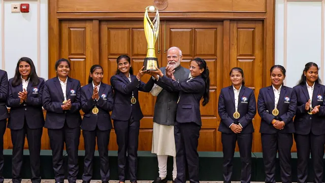 India Women’s Blind Cricket Team Meets PM Modi: Historic Triumph Earns Nationwide Praise