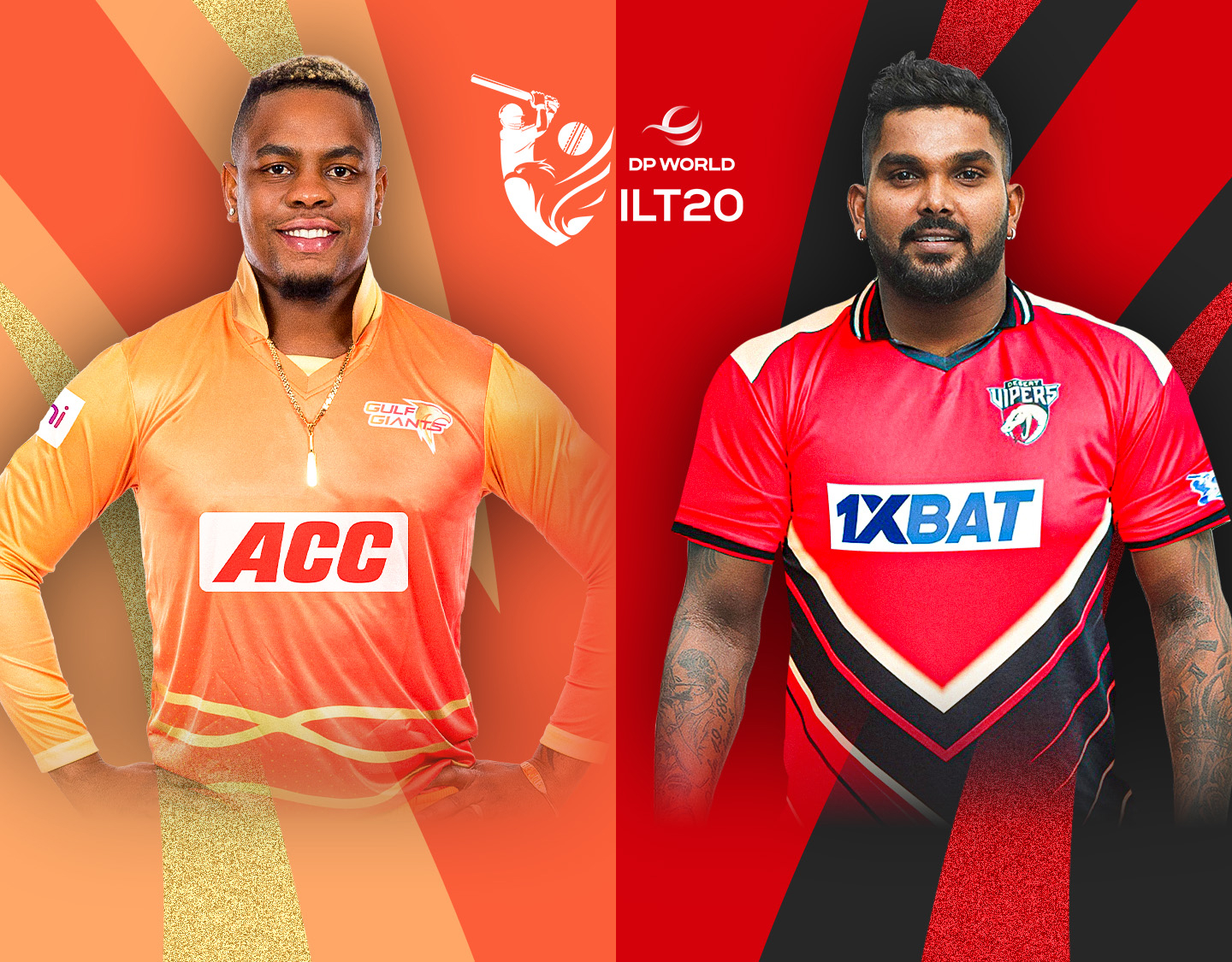 DV VS GG 8th ILT20: Where to Watch Desert Vipers vs Gulf Giants, H2H, Playing 11 & Full Match Details