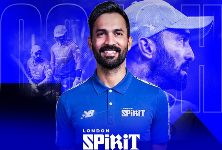 దినేశ్ కార్తీక్ లండన్ స్పిరిట్ మెంటార్ కమ్ బ్యాటింగ్ కోచ్‌గా నియామకం