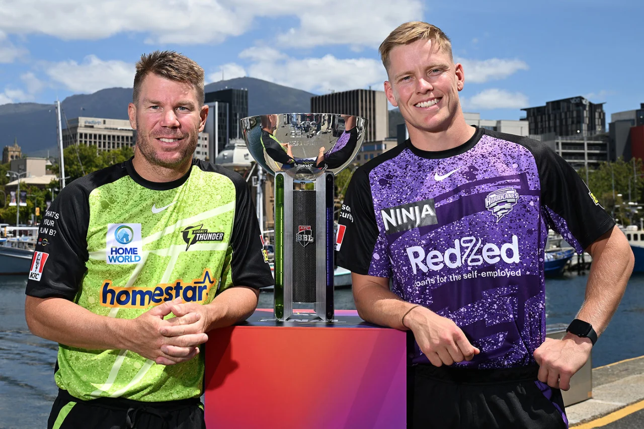 HBH vs SYT 3rd T20 BBL 2025-26: Where to Watch Hobart Hurricanes vs Sydney Thunder, H2H, Playing 11 & Full Match Details
