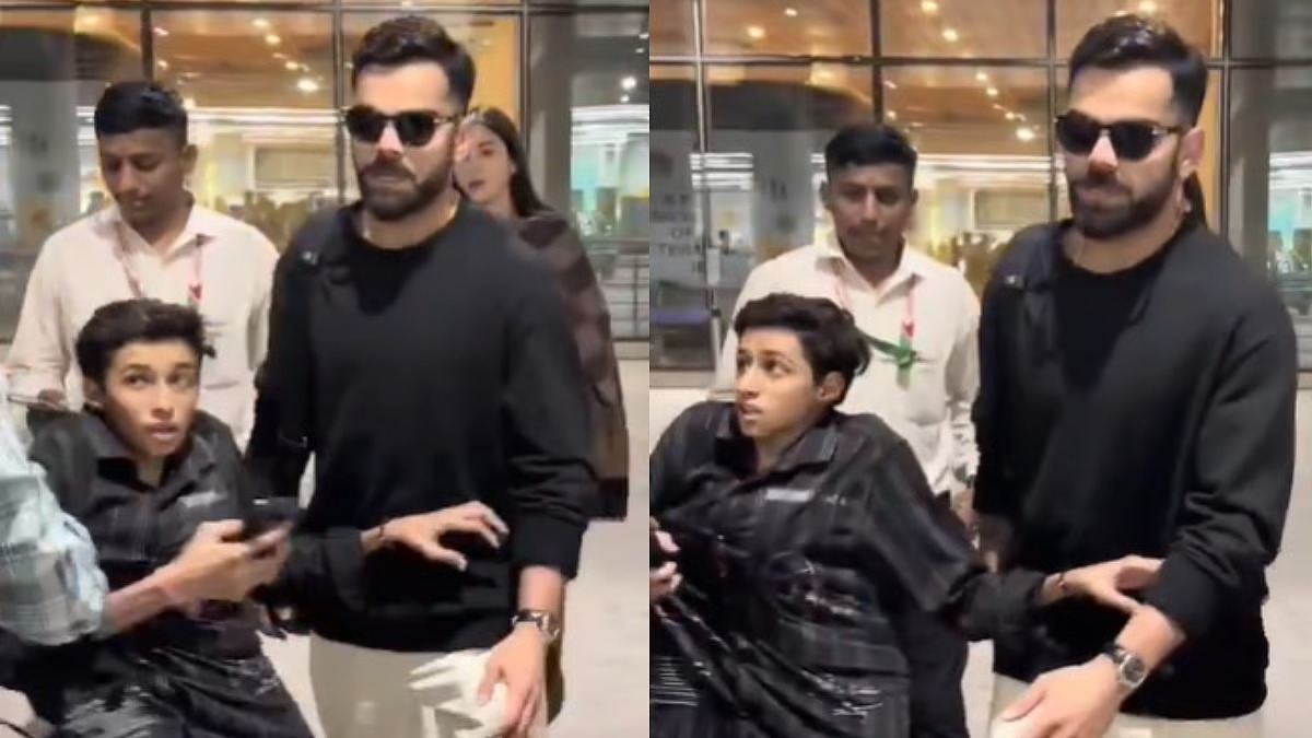 విరాట్ కోహ్లీపై నెటిజన్ల ఫైర్: ఇదేమి సంస్కారం? అంటూ ట్రోలింగ్