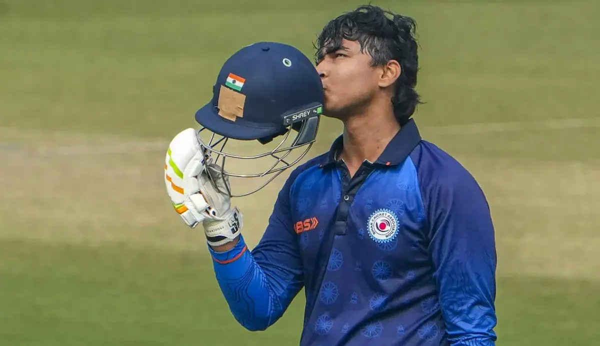 वैभव सूर्यवंशी ने बिहार के लिए 36 गेंदों में बनाया विजय हज़ारे ट्रॉफी का दूसरा सबसे तेज़ शतक