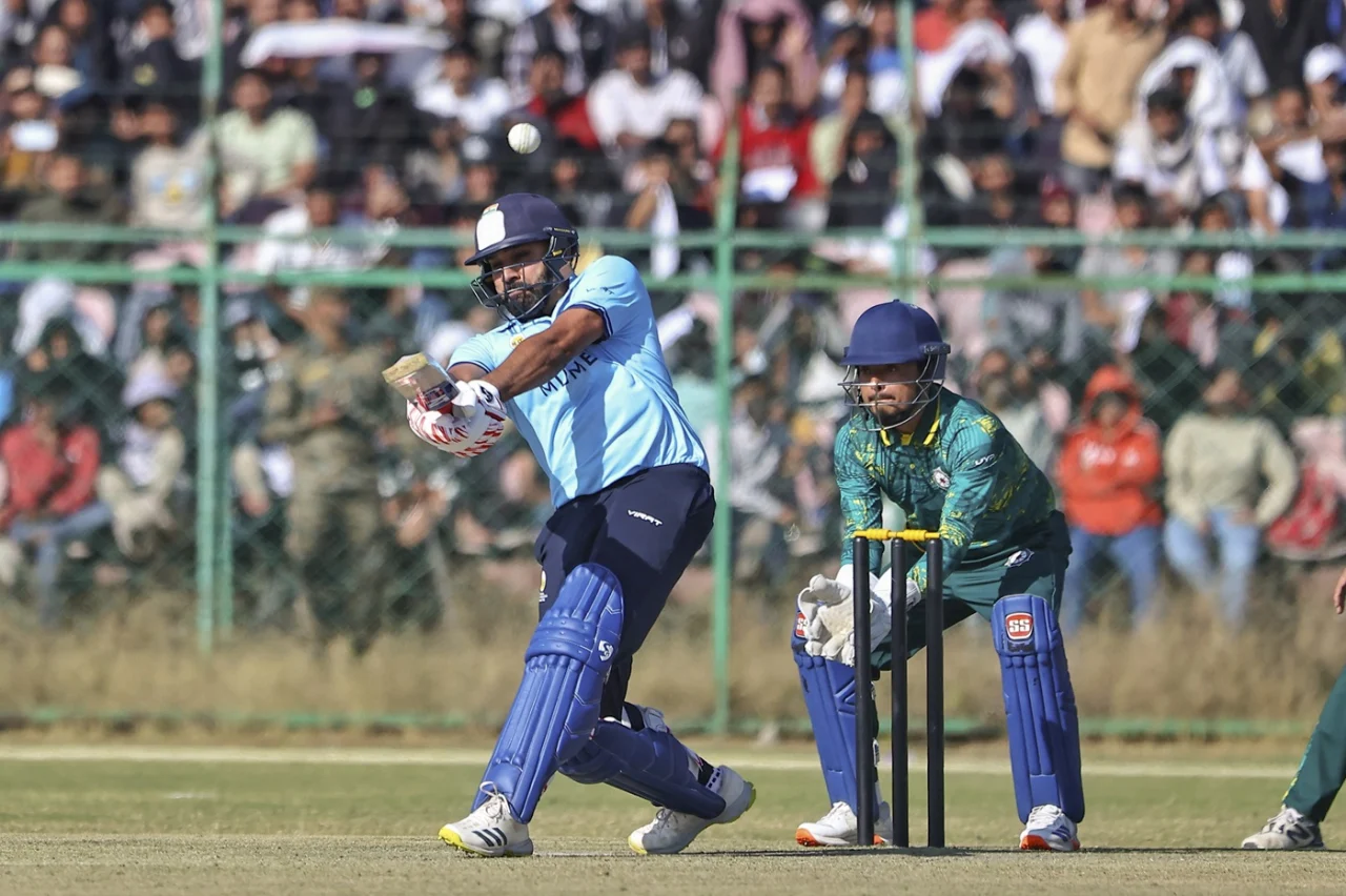 Rohit Sharma Smashes 62-Ball Century on Vijay Hazare Trophy Comeback After 7 Years