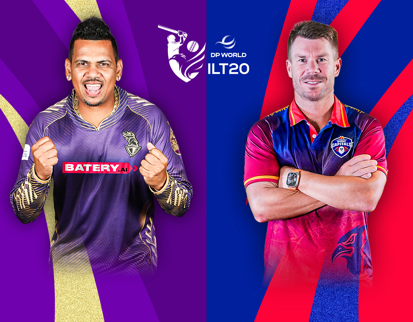 DC VS ADKR Eliminator 1 ILT20: Where to Watch Abu Dhabi Knight Riders vs Dubai Capitals, H2H, Playing 11 & Full Match Details