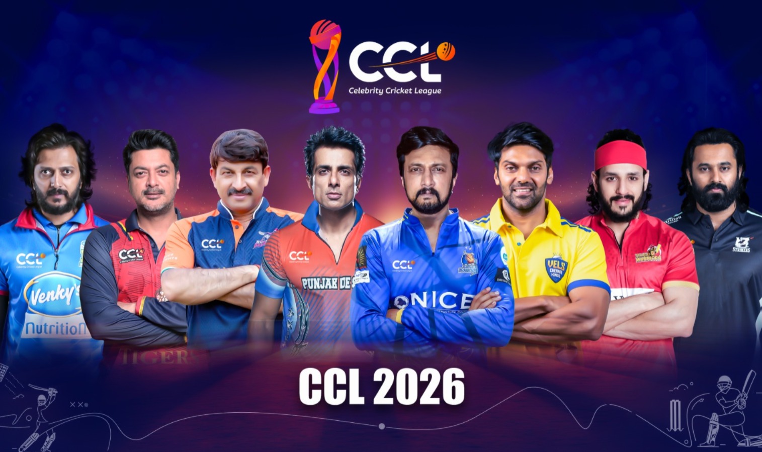 सेलिब्रिटी क्रिकेट लीग विजेता सूची 2011 से 2026, सबसे सफल टीम तेलुगु वॉरियर्स