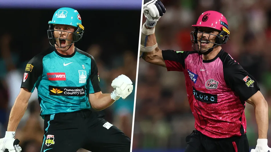 SYS VS BRH 24th T20 BBL 2025-26: Where to Watch Brisbane Heat vs Sydney Sixers, H2H, Playing 11 & Full Match Details