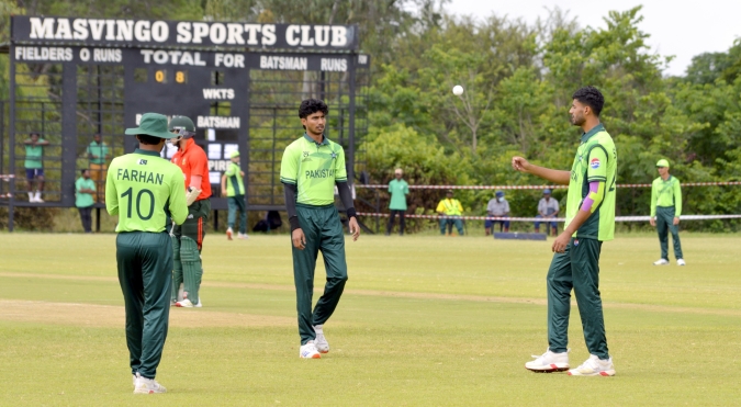 Pakistan U19’s first warm-up game gets abandoned due to rain