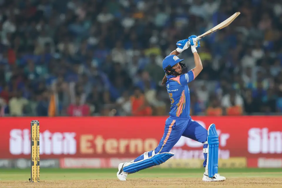Harmanpreet Kaur’s Brilliant Knock Seals Second-Highest WPL Chase, MI Women Dominate Gujarat Giants Again