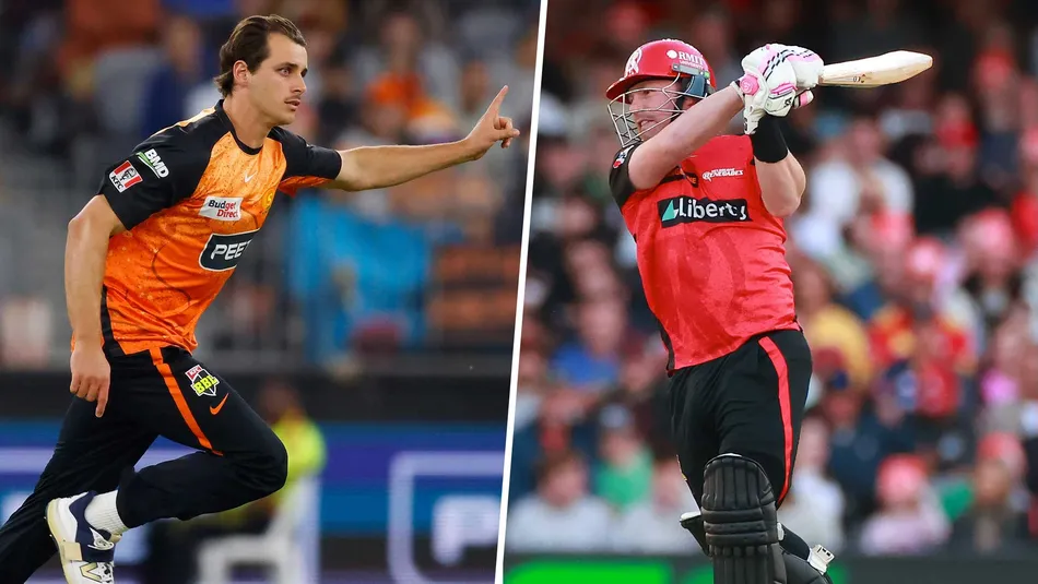 MLR बनाम PRS, 36वां T20 BBL 2025–26: मेलबर्न रेनेगेड्स बनाम पर्थ स्कॉर्चर्स मैच कहाँ देखें, हेड-टू-हेड रिकॉर्ड, Dream11 प्रेडिक्शन, संभावित प्लेइंग XI और मैच की पूरी जानकारी