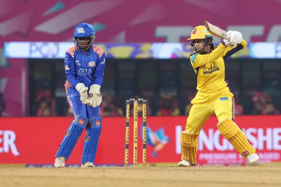 UP వారియర్‌జ్ తొలి విజయం: ముంబై ఇండియన్స్‌పై 7 వికెట్ల ఘన గెలుపు